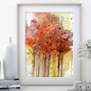 Original Tree painting by Kathy Morton Stanion - Song Of The Trees 3